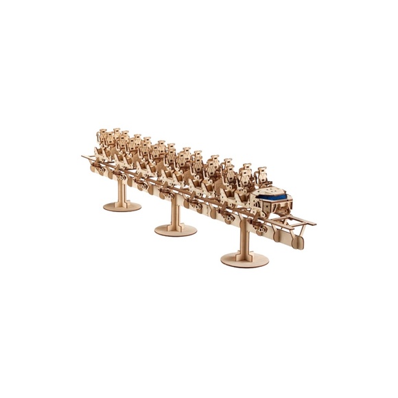 Universal Studios Jurassic World Velocicoaster Wooden Full Coaster Train - Picture 1 of 2